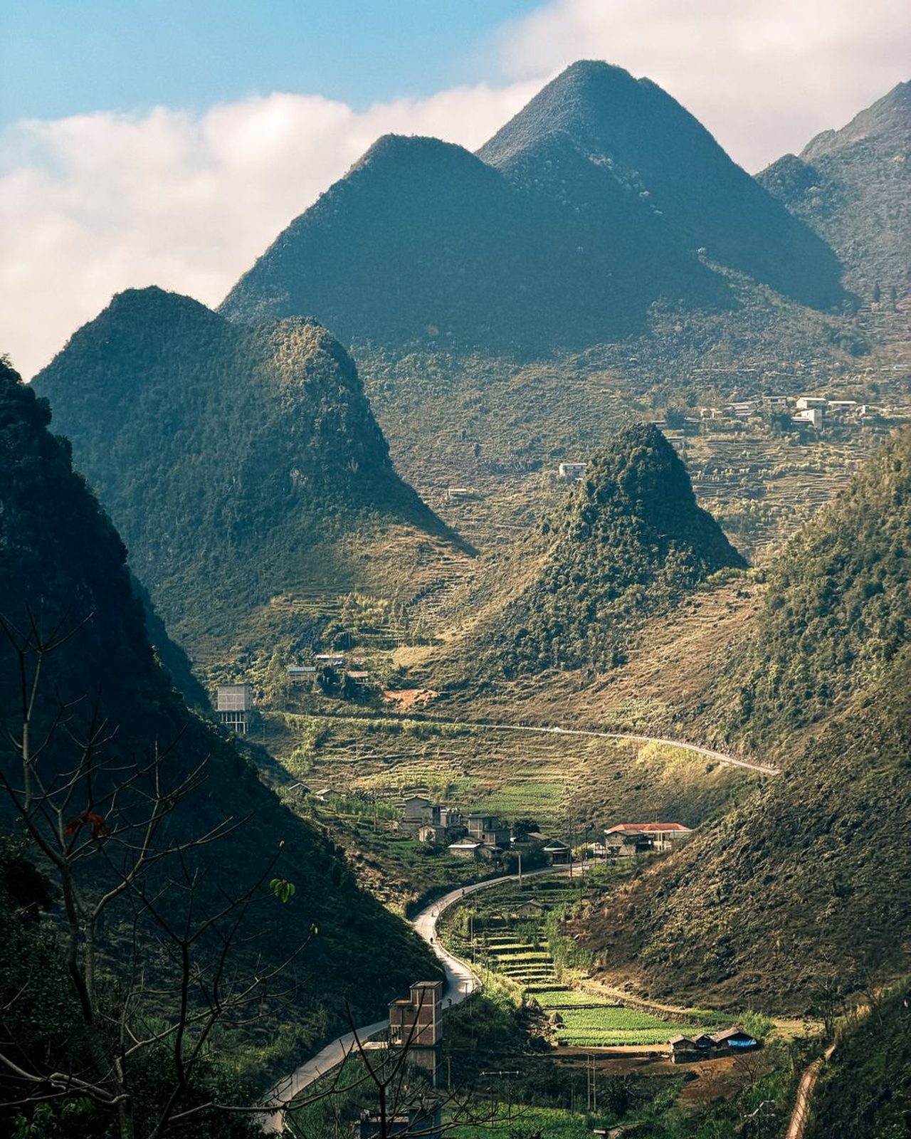 Karst peaks of the Dong Van plateau, Ha Giang